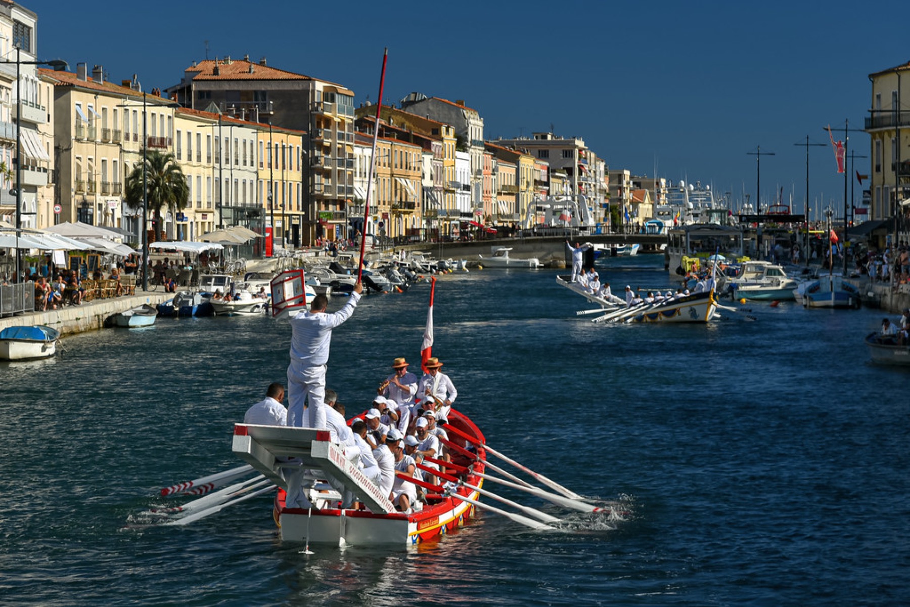 Joutes nautiques à Sète